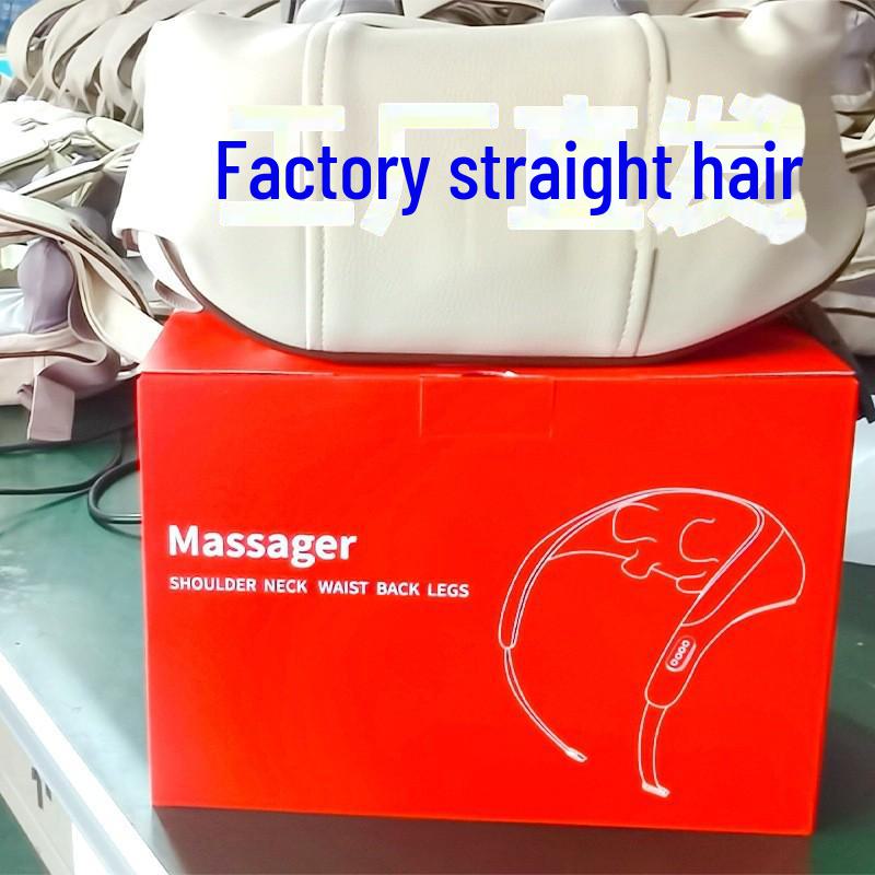 

Перезаряжаемый массажер для шеи и плеч с функцией трапециевидной мышцы и тепловой терапией English packaging