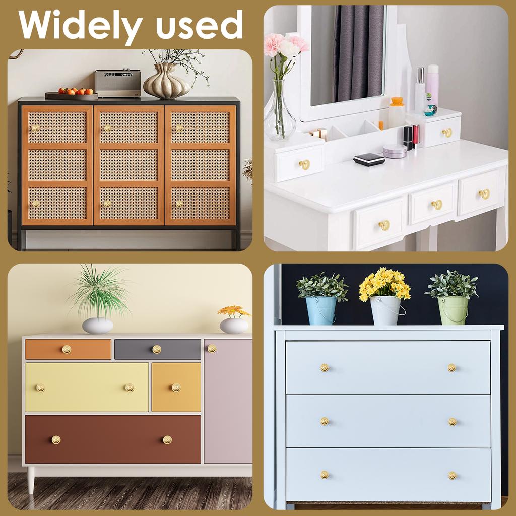22Pcs Cabinet Knobs Vintage Furniture Knobs Drawer Knobs Zinc Alloy Hardware Knobs for Cupboards, Dressers and Wardrobe/Wardrobe