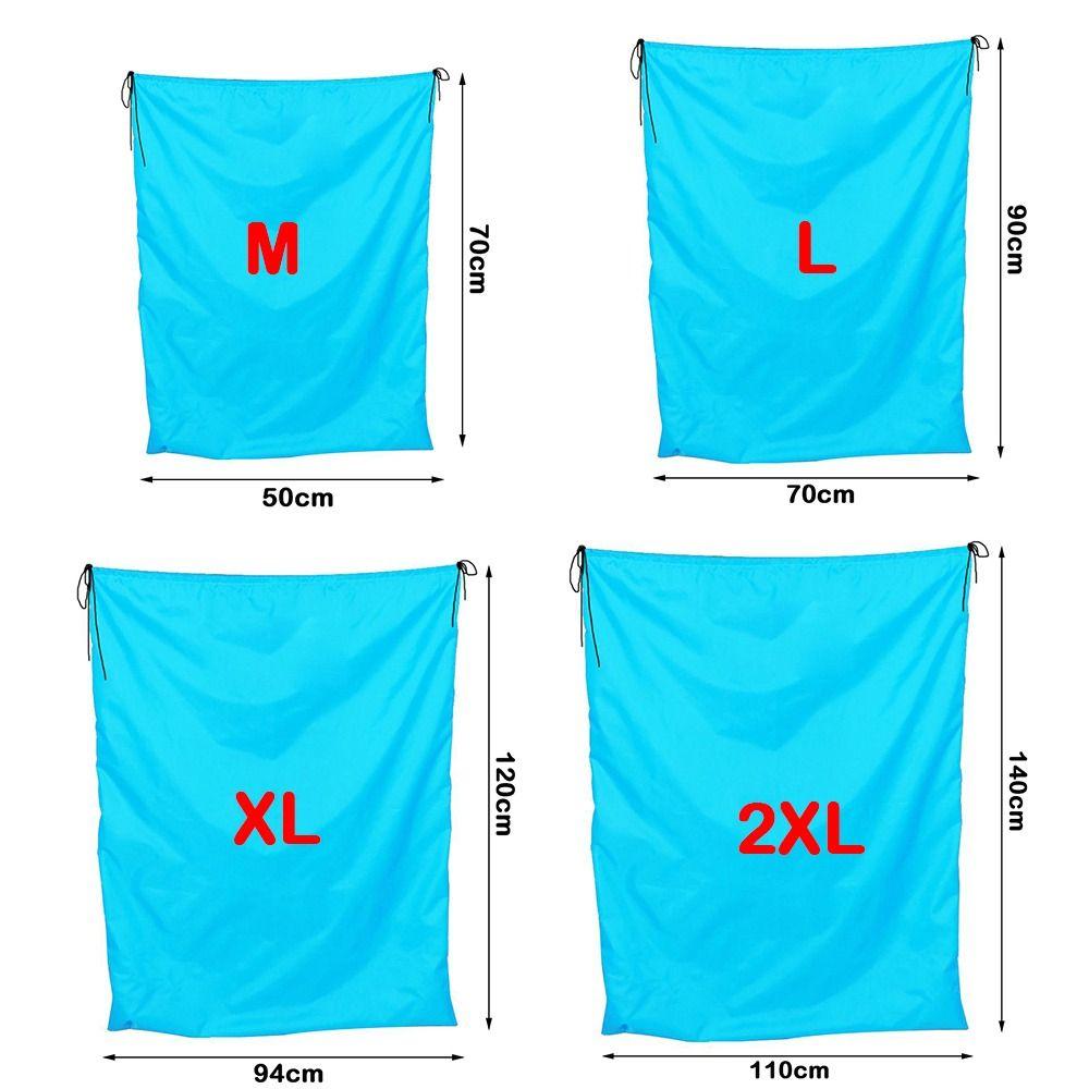 Portable Waterproof Drawstring Sack Large Capacity Super Large Clothes Storage Bag Reusable Oxford Cloth Dust Bag