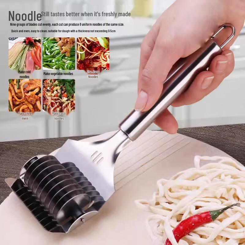 Stainless Steel Manual Noodle Cutter Set