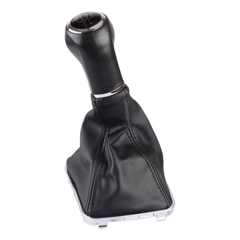5 Speed Gear Shift Knob Shifter Gaiter Boot Lever Head Fit for Opel Zafira B A05 2005-2015 Black