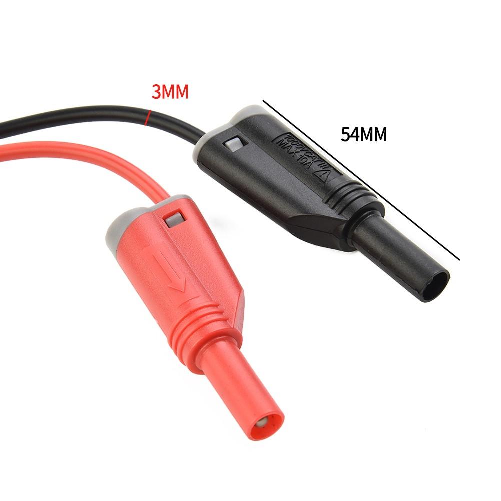 1PCS Stackable 4MM Banana Plug to BNC Male Test  Probe Cable 500V/5A