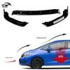 Carbon Fiber Front Lip Spoiler for 2018-2020 Honda Fit - Three-Section Body Kit