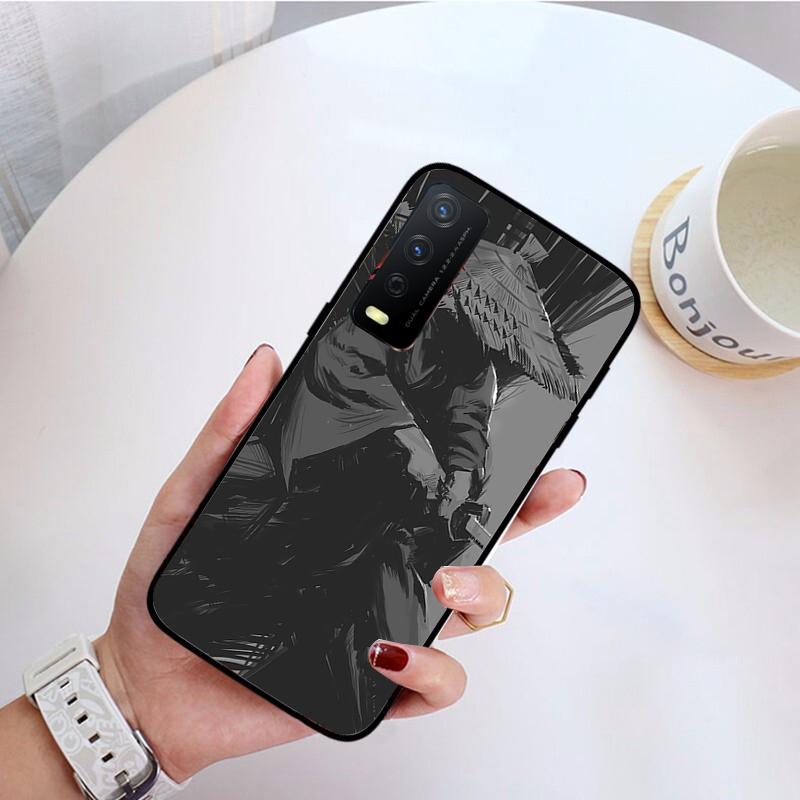 Japanese Samurai Style Phone Case For VIVO Y31 Y21 Y70 Y21S Y20 Y72 1907 Y12 Y11S Y53S Y33S Y55 Y76 Y51 Y15S Y01 Funda