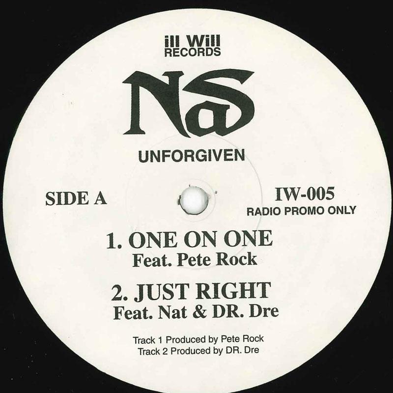 

12inch Record NAS - Unforgiven IW005 Ill Will Record 2003 US Rap & Hip-Hop/R&B Used