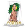 Flannel Throw Blanket Alex Pereira Bootleg Fighter Boxing Warm Plush Blankets Soft Bedspread for Bed Livingroom Home Travel Sofa