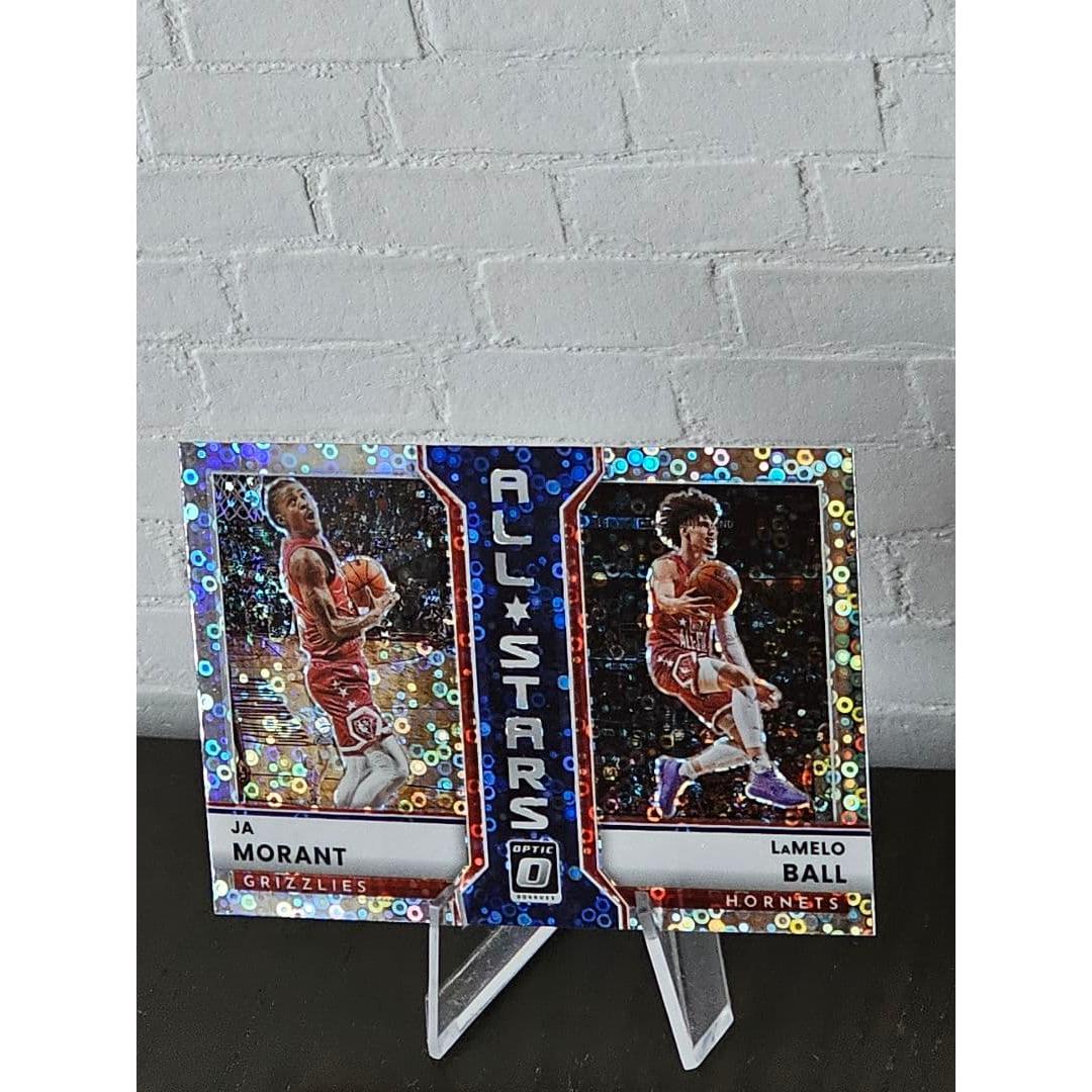 Б/у LaMelo Ball & Ja Morant Optic All-Stars Holo