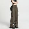Wide-leg Overalls Women's Spring and Summer Thin New Two-wear Thin Sweatpants Straight Quick-drying Casual Pants