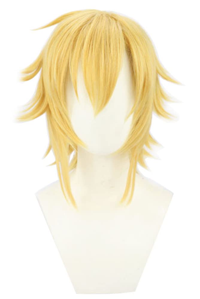 

Косплей-парик Коу Узуки, Золотой, Термостойкий, Идеально подходит для костюмов, Хэллоуина, мероприятий и фотосессий