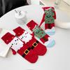 European And American Magnetic Hand-Holding Socks, Viral Mid-Calf Socks For Autumn/Winter, Trendy Cartoon Christmas Socks