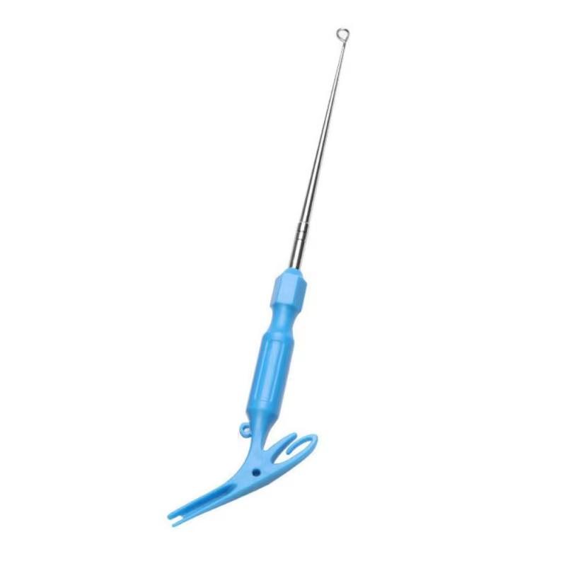 New 3 in 1 Fishing Hook Removal Fly Nail Knot Tying Tools Detacher Security Extractor Quick Knot Tackle Disgorger Steel