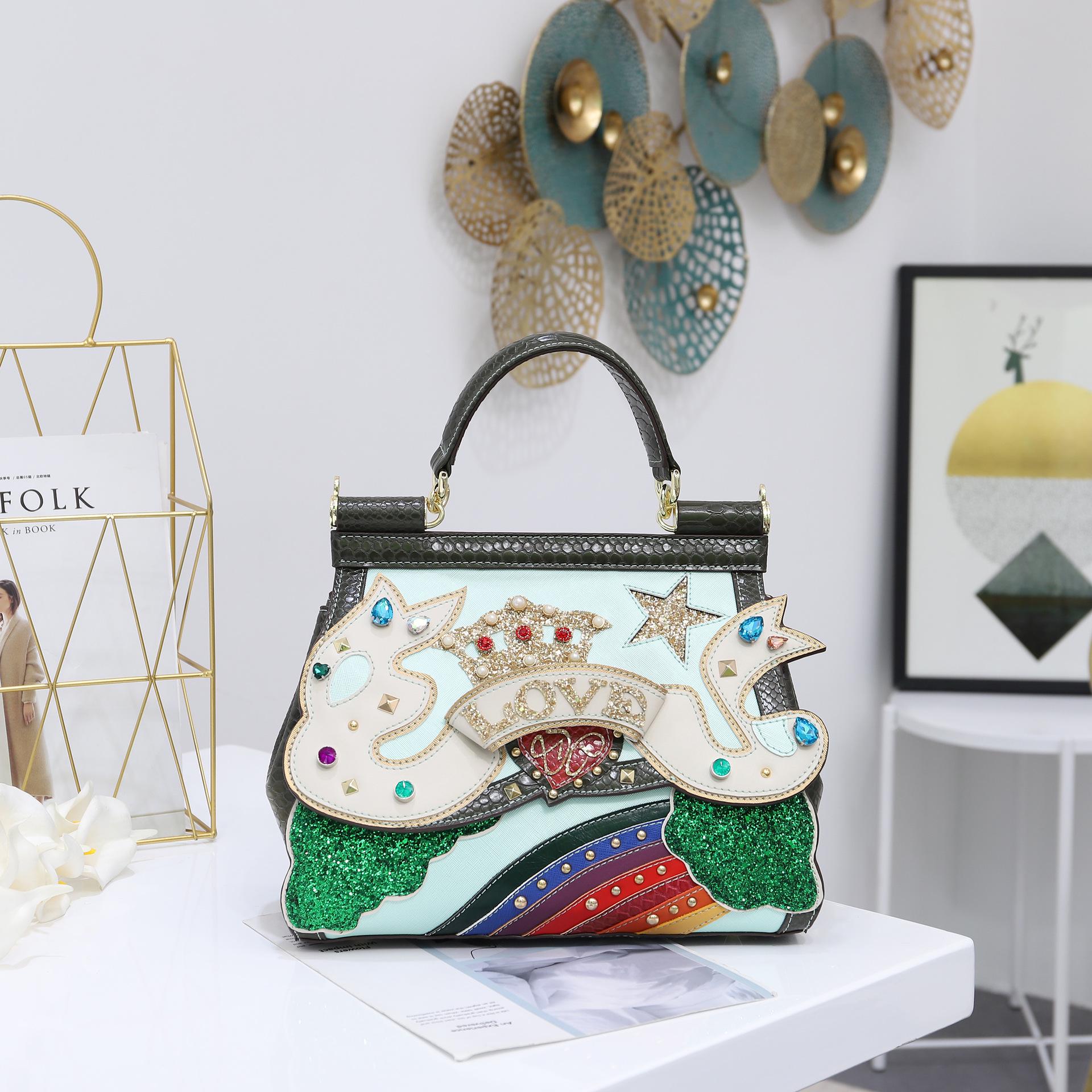 

Роскошные женские сумки из-за рубежа: Сумка-мессенджер и повседневный клатч ручной работы для банкетов