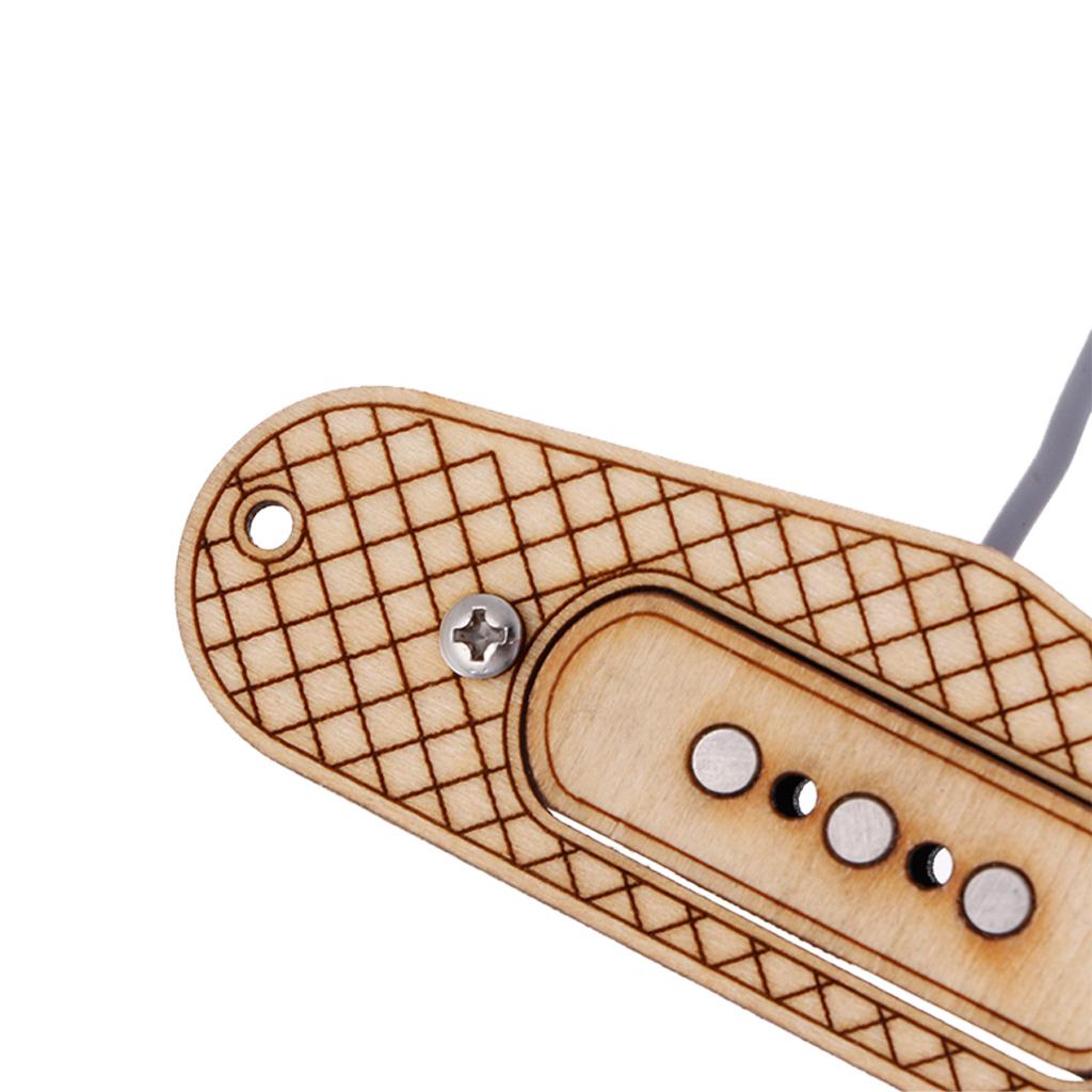 Ashata Micro à 3 Pôles Micro Guitare 3 Cordes/3 Pôles Cigar Box Pour