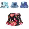 Fisherman Fashionable Unisex Hat Summer Sun Hat With Floral Print Brim Wide