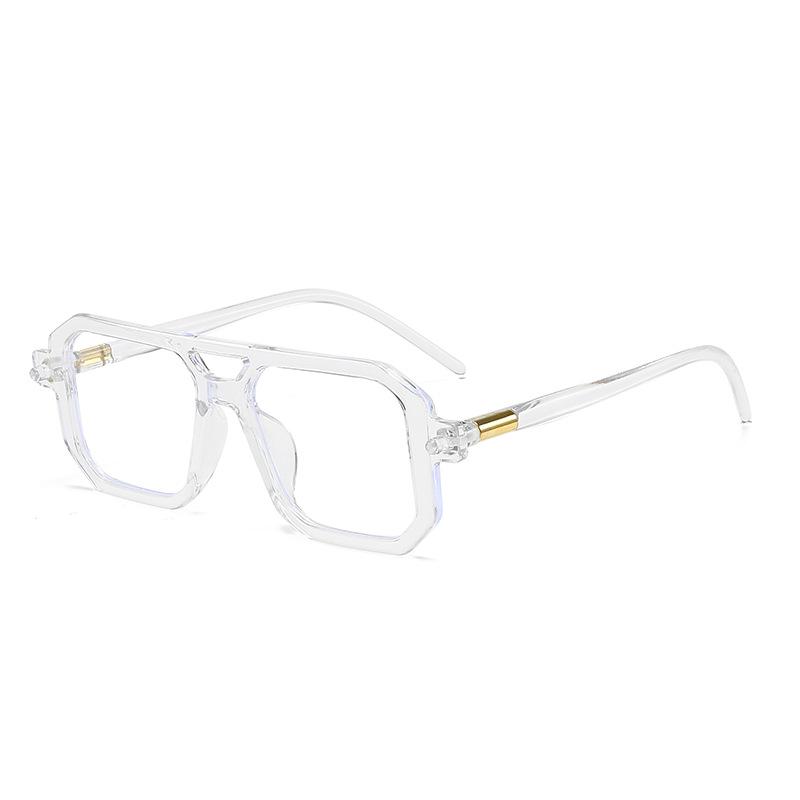 Ultra-Light Square Anti-Blue Light Glasses: Stylish, High-End Design Enhances Bare Face and Minimizes Appearance for a Sleeker Look.