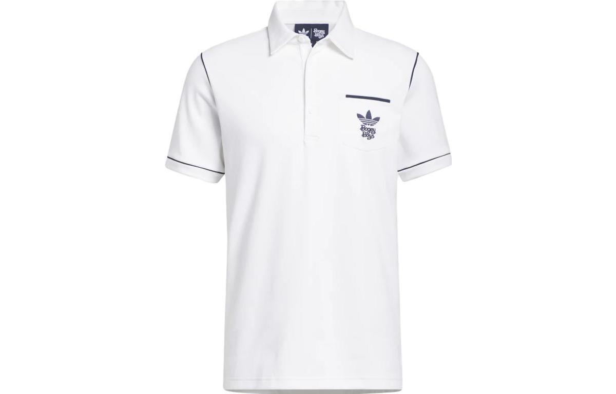 Adidas Originals Polo Shirts Men s White Polo Collar Moderate Other IB2942 XXL