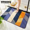 Nordic Style Bathroom Non-slip Floor Mat Bathroom Absorbent Rugs Home Door Welcome Mat Indoor Bedroom Carpet College Room Decorations