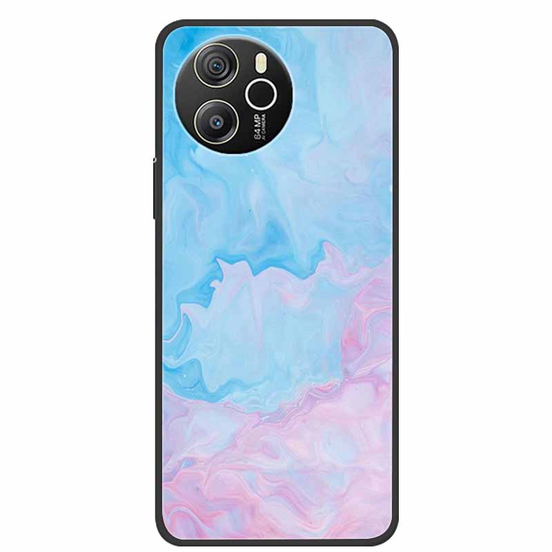 Case For Blackview Shark 8 TPU Soft Silicone Back Cover For Blackview Shark8 Phone Cases Marble Painted Colorful Bumper New Capa