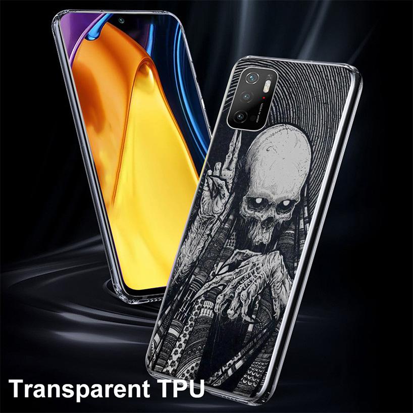 Satanic Goat Satan Devil Phone Case For Xiaomi Poco X7 X6 X5 Pro F7 Ultra Redmi 15C 15 13C 13 12C 12 10 10A 10C 9 9A 9C 9T Cover