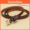 Womens Leather Genuine Casual Belt Alloy Buckle Daily Party Wear Decoration