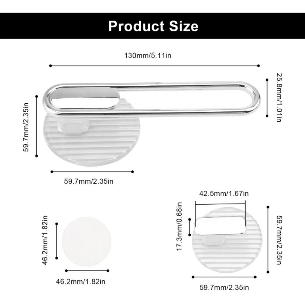 1Pcs Holder Hair Scrunchies Storage Stand Punchfree Non-hole Hair Accessories Storage Hook