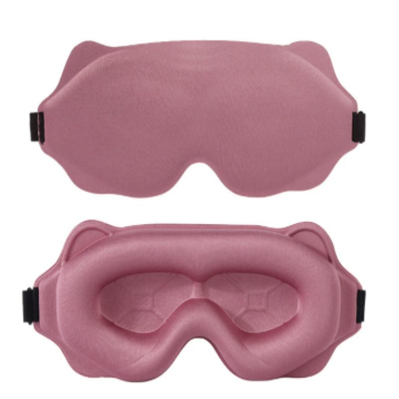 3D Contoured Eye Cup Eye Mask For Traveling Sleeping Soft Eye Cover Blindfold Mask For Made Up Eyes