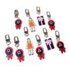 Game Squid Keychain Guard Replica Doll Dalgona Cookies Figure Key Pendant Ring