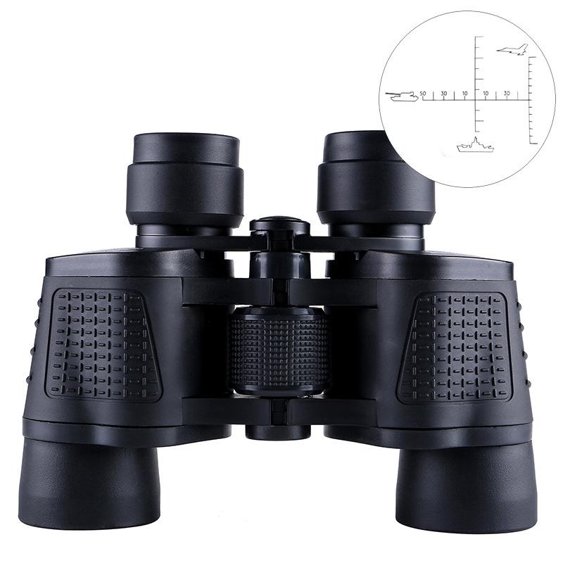 80x80 Telescope High-power High-definition Coordinate Ranging Non-infrared Night Vision Telescope Singing Mobile Phone Camera Binoculars