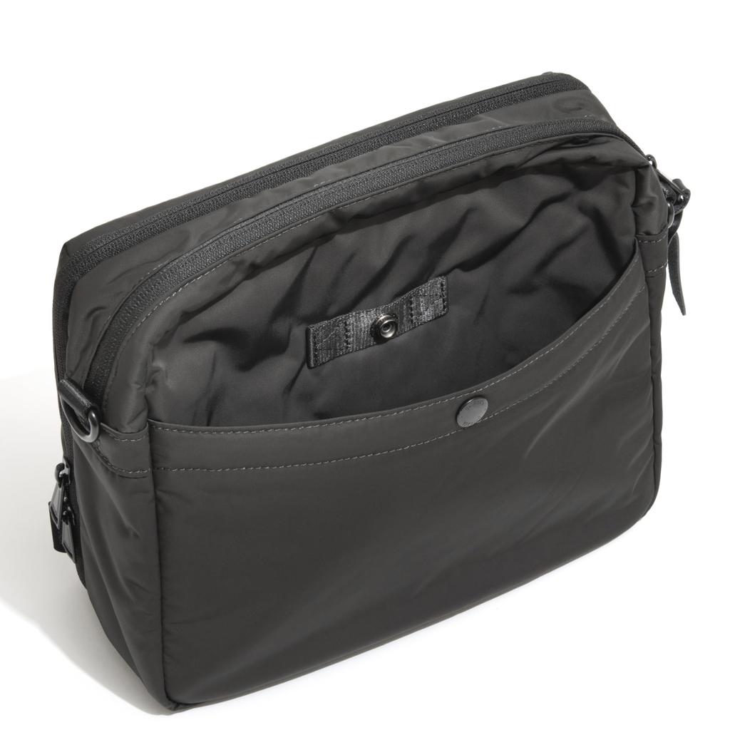 Untrac CITY DS 6L Lightweight Shoulder Horizontal 60392 Two-Compartment Bag, Style, Men's, Gray, No.