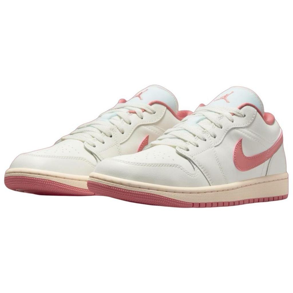 Air Jordan 1 Low Pink Salt Women Sneakers Cream Sail Guava-Ice DC0774-109