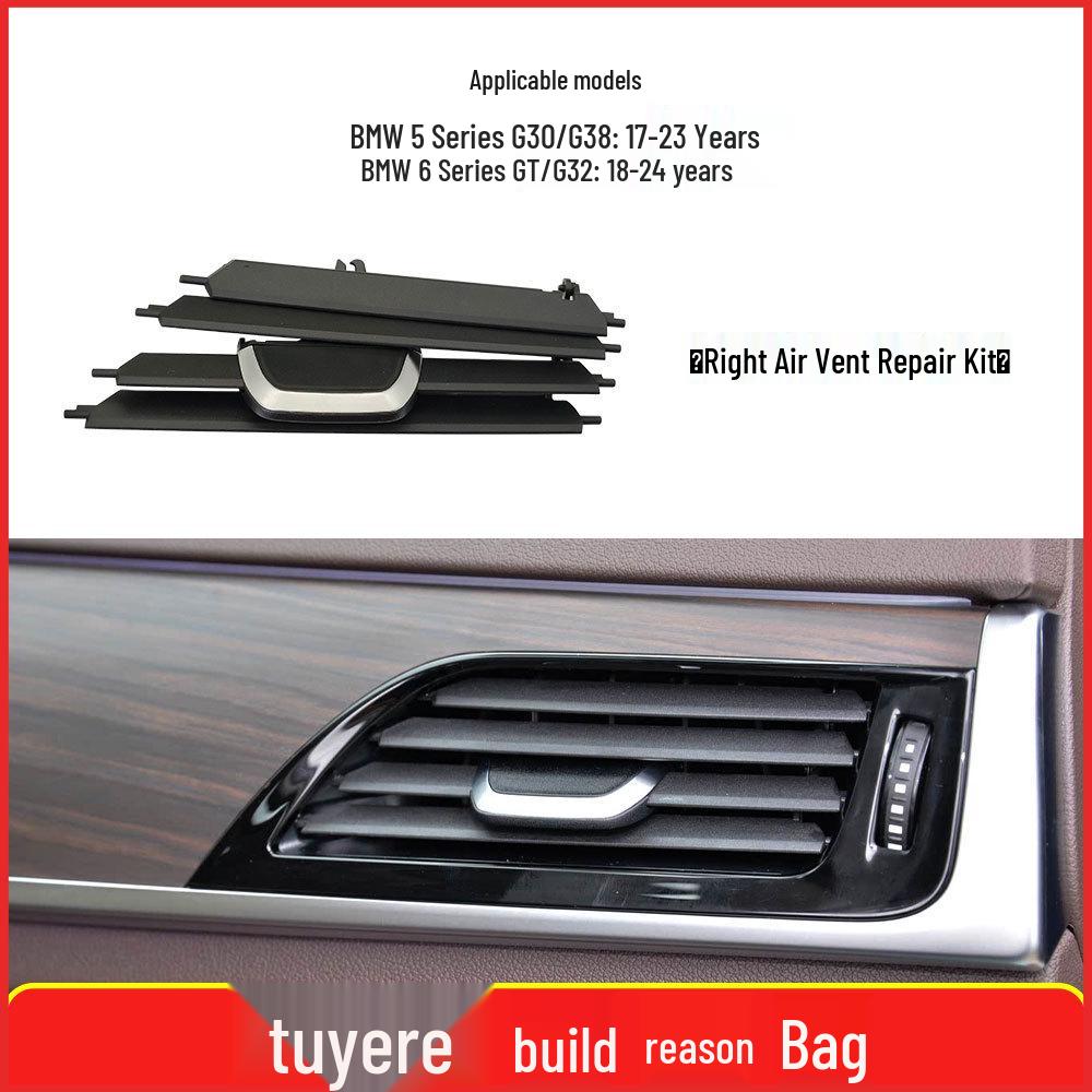 Kit di Riparazione per Leva Griglia Bocchetta Aria Anteriore e Posteriore per BMW Serie 5 e 6 (G30 G32)