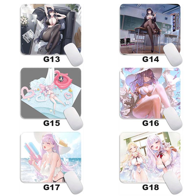 Anime Standard Mouse Pad Azur Lane Ulrich Alsace Azuma Small Gaming Mousepad Travel Mouse Mat Plymouth Non-Slip Office Mousemats