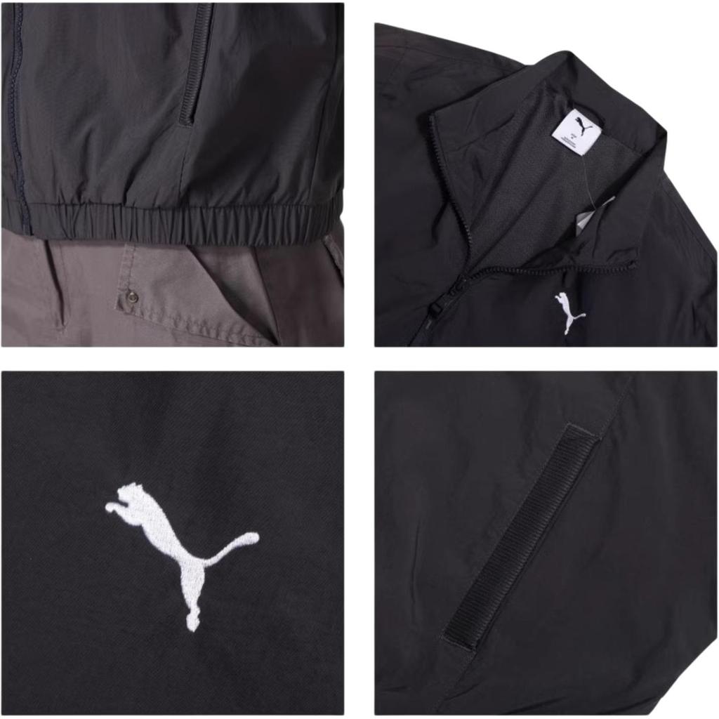 New PUMA Sports Life Collection Jacket Women's Black 631309-92