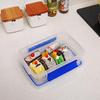 Handun Wheat Straw Drainable Food Storage Box
