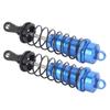 F81004 Aluminium Alloy 125mm Shock Absorber Spring Damper for TRAXXAS SLASH 2WD RC CarBlue