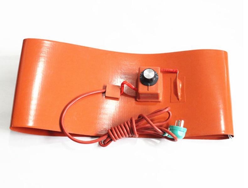 Oil Drum Silicone Heating Belt with Spring Buckle