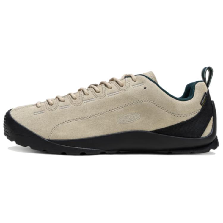 Keen JASPER WP Нескользящие Легкие Нескользящие Легкие Низкие Походные Ботинки Мужские Таупе Зеленый 1029646 42