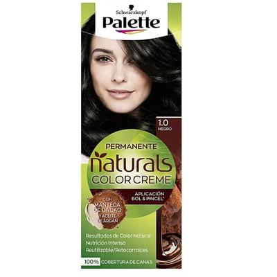 Schwarzkopf Palette Naturals Renk Kremi 1.0 Siyah