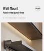 Punch-Free Kitchen Spice Rack: Wall-Mounted, Widened, Multifunctional Seasoning Storage Solution.