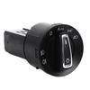 Auto Headlight Switch 18D941431 Chrome Car Headlight Sensor and Switch for Caddy 2004 to 2011
