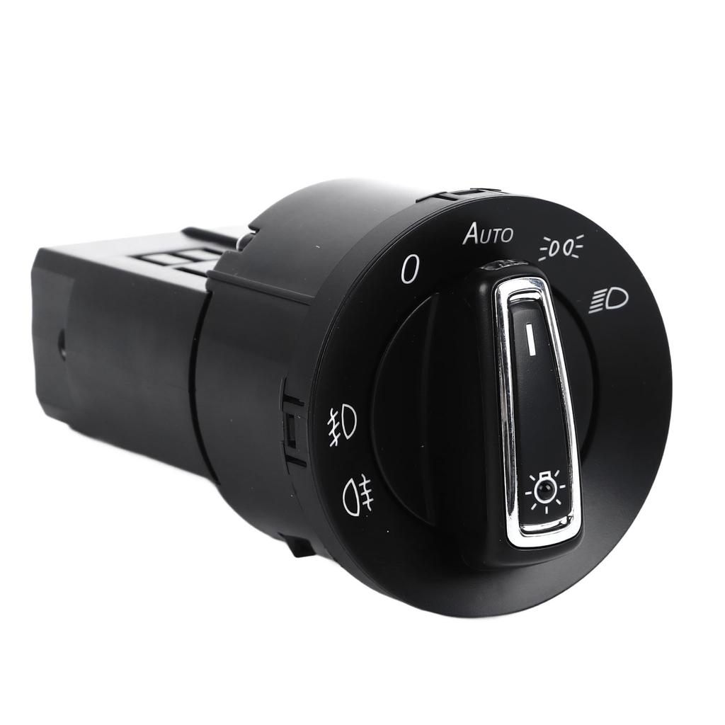 Auto Headlight Switch 18D941431 Chrome Car Headlight Sensor and Switch for Caddy 2004 to 2011