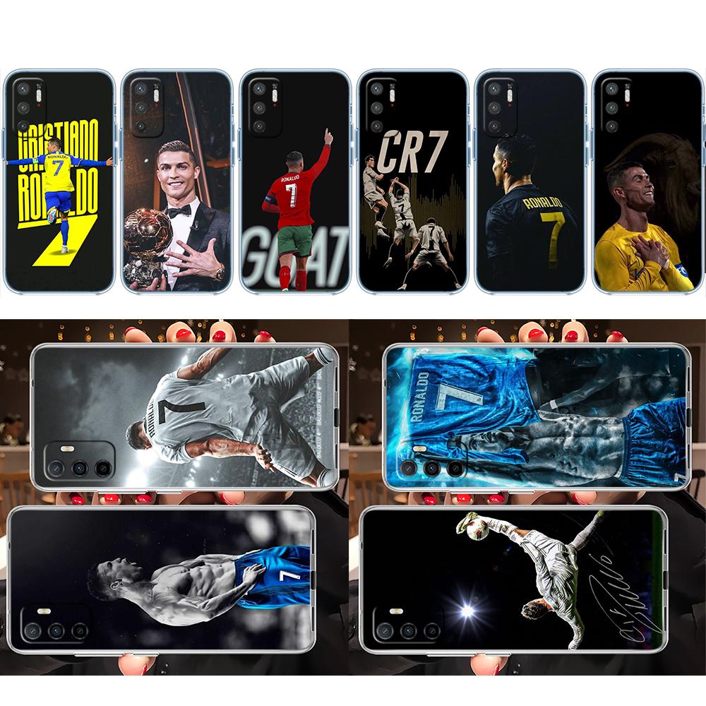 C-Cr7 Transparent Phone Case for Motorola Moto G10 G20 G30 G31 G32 G34 G35 G41 G42 G50 51 G52 G55 G60 G60S G62 G71 G72 G75