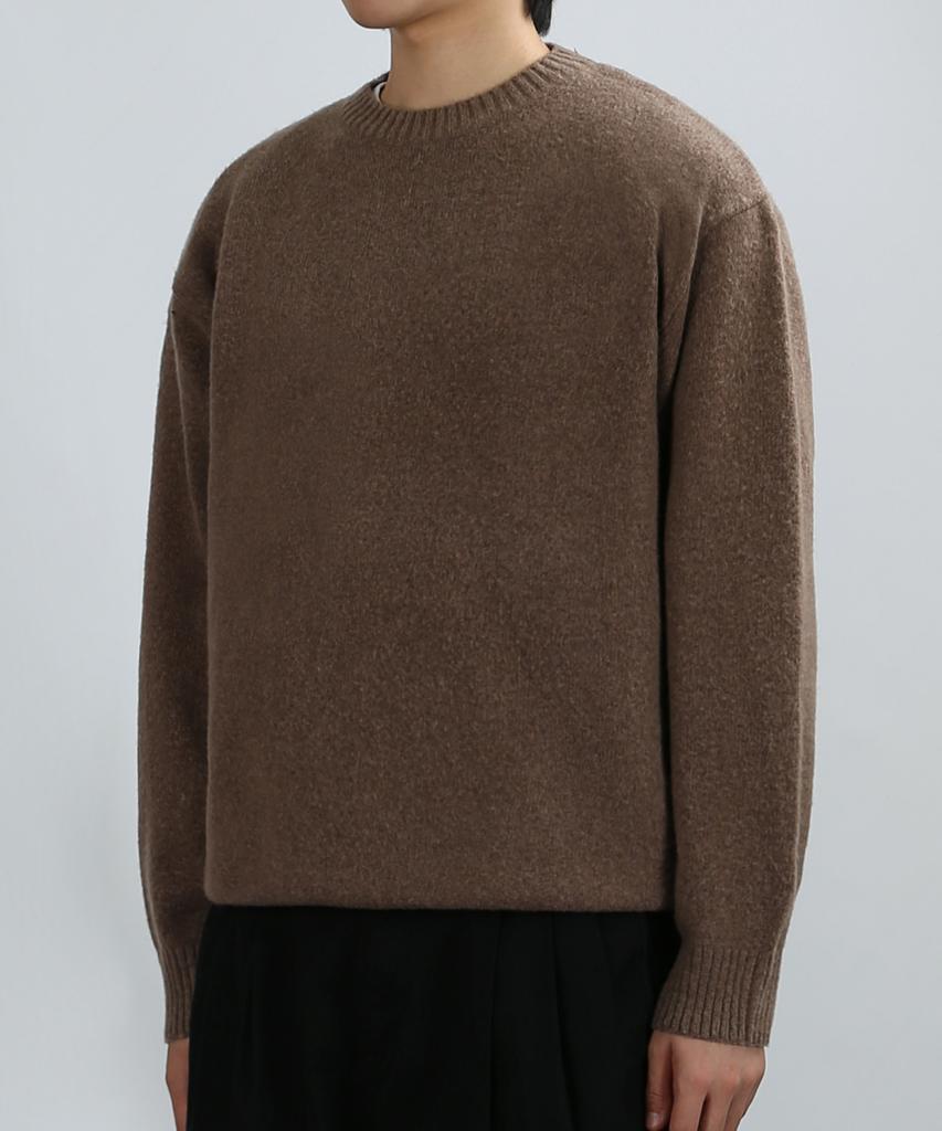 VERYVAIN Maison Wool Round Knit (Light Brown)