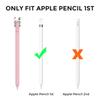 AHASTYLE PT129-1 For Apple Pencil (1st Generation) Stylus Pen Cover Cartoon Animal Silicone Protective Sleeve