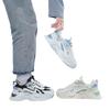 Women's Shoes Spring and Autumn New Thick-soled High-matching Board Shoes Mesh Breathable Dad Shoes Casual Sports Women's Shoes