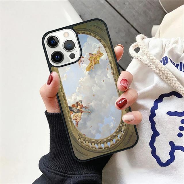 Renaissance Art Painting Coque Shell For iPhone 17 Air 15 16 14 13 12 Pro Max 11 Pro Max Plus Phone Case Cover