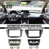 Non Destructive Installation Frame 9 Inch Car Radio Dash Kit for Lancer IX 2006, Navigation Head Unit Mounting Bezel Fascia Panel, Center Console