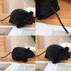 Adorable Plush Mouse Stuffed Animal Toy Soft Pp Cotton Cuddly Pillow For Kids