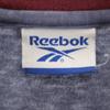 Reebok 90s Old Short Sleeve V Neck T-shirt S Blue Men's Used