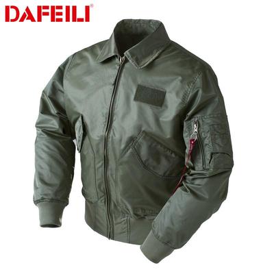 Giacca da Pilota DAFEILI Americana CWU-45P - Giacca da Baseball Trendy da Uomo Ispirata all'Aeronautica Militare per Primavera e Autunno.